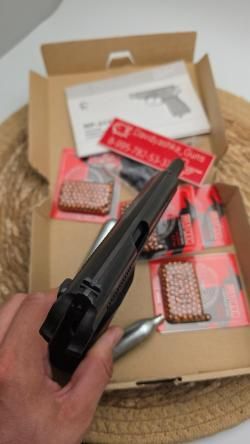Пневматический макаров Baikal MP654-K "Капсула Времени"