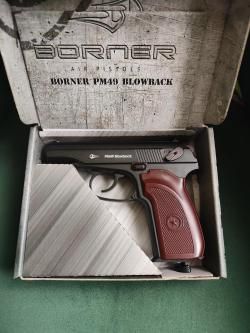 Пневматический Макаров PM49 Blowback