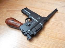 Пневматический Маузер М-712 от GLETCHER, Новый с комплектом. Blowback. Авто огонь.