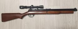 винтовка Crosman Benjamin 397 4.5 мм дерево, с кронштейном и прицелом.