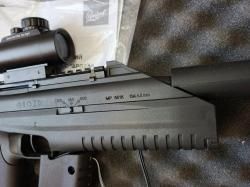 Пневматический пистолет - пулемет Baikal МР 661К Дрозд с Бункерным заряжанием, литера К 