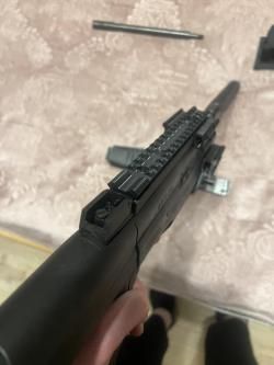 Пневматический пистолет - пулемет Baikal МР 661К Дрозд