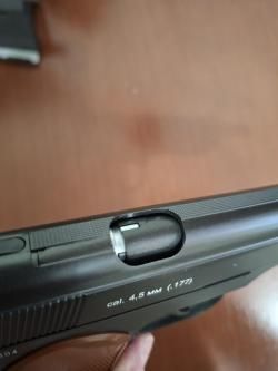 Пневматический пистолет APS Blowback 4.5 мм ("Стечкин" от фирмы Borner)