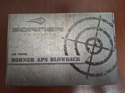 Пневматический пистолет APS Blowback 4.5 мм ("Стечкин" от фирмы Borner)