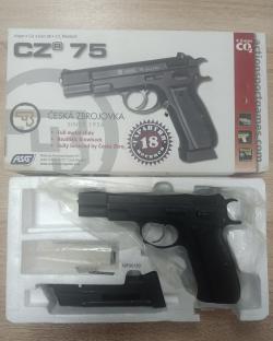 Пневматический пистолет ASG CZ 75 blowback