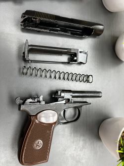 пневматический пистолет Baikal MP-654K
