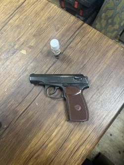 Пневматический пистолет Baikal МР-654К-20 (ПМ, Макарова