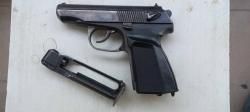 Пневматический пистолет Baikal МР-654К (ПМ, черная рукоять)