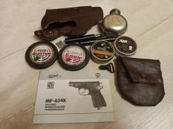 Пневматический пистолет Baikal МР-654К