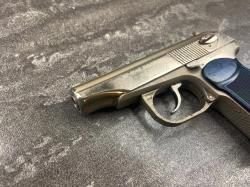 Пневматический пистолет Байкал МР 654К 24 никель, 4,5 мм (б/у, 2235, Ижевск, 2013 года)