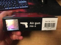 Пневматический пистолет Borner PM-X 4,5 мм