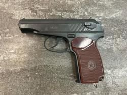 Пневматический пистолет Borner PM49 (3Дж, неподвижный, металл, б/у) кал. 4.5 мм