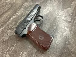 Пневматический пистолет Borner PM49 (3Дж, неподвижный, металл, б/у) кал. 4.5 мм