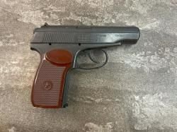 Пневматический пистолет Borner PM49 (3Дж, неподвижный, металл, б/у) кал. 4.5 мм