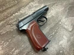 Пневматический пистолет Borner PM49 blowback (3Дж, металл, подвижный затвор, blowback, б/у