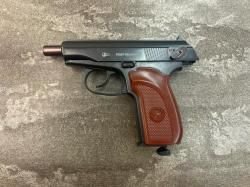 Пневматический пистолет Borner PM49 blowback (3Дж, металл, подвижный затвор, blowback, б/у
