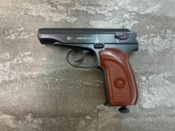 Пневматический пистолет Borner PM49 blowback (3Дж, металл, подвижный затвор, blowback, б/у