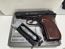 Пневматический пистолет Borner pm49 blowback