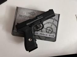 Пневматический пистолет Borner W119 (Glock17) 4,5 мм Blowback