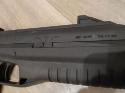 Пневматический пистолет дрозд мр-661К (4,5 мм)