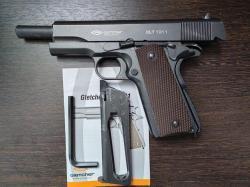 Пневматический пистолет Gletcher CLT 1911 (Кольт 1911 blow-back)
