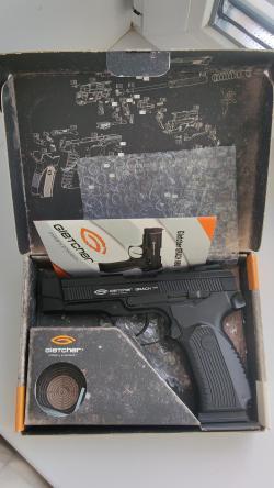 Пневматический пистолет Ярыгина Грач MP-443, Gletcher Grach