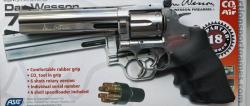 Пневматический пистолет Gletcher NGT F и ASG Dan Wesson 715-6 Silver