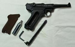 Пневматический пистолет Gletcher P08 4,5 мм