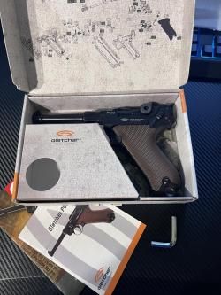 Пневматический пистолет Gletcher P08 Parabellum (Blowback)