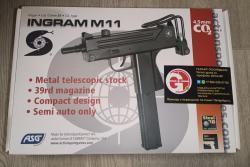 пистолет-пулемет Umarex Steel Storm Black  ASG Cobray Ingram M11 4.5 мм (mini UZI)