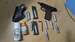 Пневматический пистолет Gletcher PM 1951, Макаров blowbac