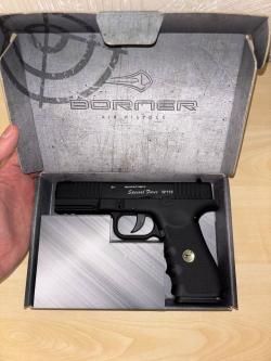 Пневматический пистолет Glock 17 (Borner)