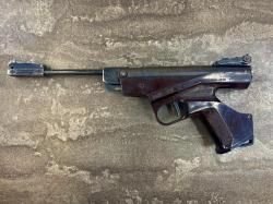 Пневматический пистолет ИЖ-53 (3 Дж, пули, переломка, made in СССР, 1992 год) 4,5 мм