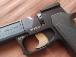 Пневматический пистолет. ИЖ-67