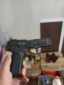 Пневматический пистолет иж мр 654к