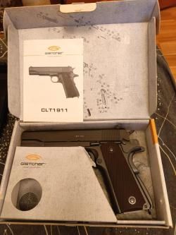 Пневматический пистолет кольт911 от глетчерр