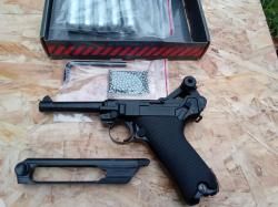 Пневматический пистолет люгер парабеллум Сталкер