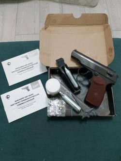 Пневматический пистолет makarov Байкал мр-654к
