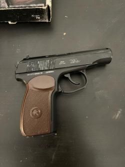 Пневматический пистолет Макарова Gletcher PM