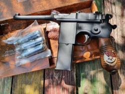 Пневматический пистолет Маузер Mauser Umarex Legends C96 по факту это М712