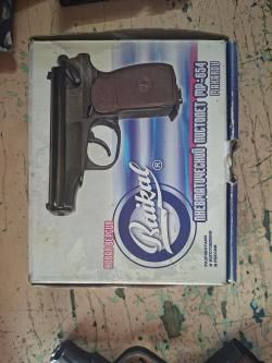 Пневматический пистолет MP-654 makarov