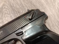 Пневматический пистолет MP-654K до 3Дж ранний с зацепом