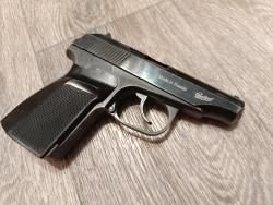 Пневматический пистолет MP-654K до 3Дж ранний с зацепом