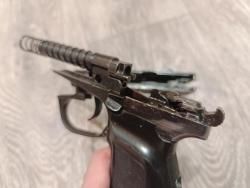 Пневматический пистолет MP-654K до 3Дж ранний с зацепом