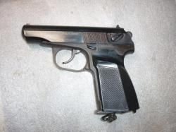 Пневматический пистолет МР-654К - 2002 г - Baikal