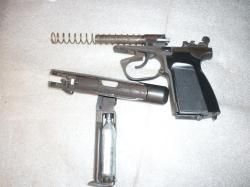 Пневматический пистолет МР-654К - 2002 г - Baikal