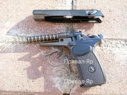 Пневматический пистолет МР-654К-20