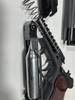 Пневматический пистолет МР-654К 32 серия