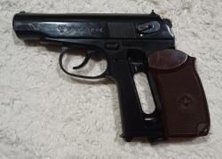 Пневматический пистолет Umarex Makarov ПМ, 4,5 мм, газобаллонный CO₂