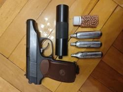 Пневматический пистолет МР-654К Makarov